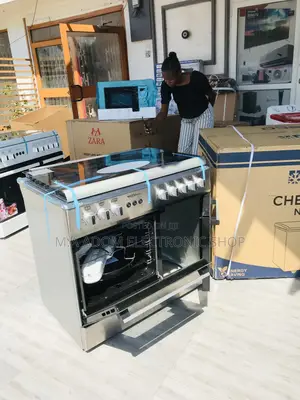 Well Designed Midea 60x90 5 Gas Burner With Oven Grill 