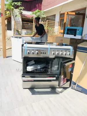 Anti-Rust Midea 5 Gas Burner With Oven + Grill(60x90) 