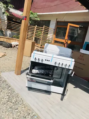 Affordable Midea 60x90 5 Gas Burner With Oven(White).
