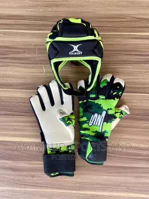 Original Goalkeppers Head Cover Plus Gloves