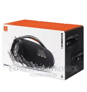 JBL Boombox 3 Bluetooth Speaker Black Portable