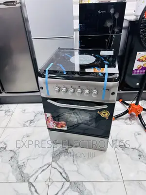 New Line Gas Cooker Oven Grill 4burner 60/60 Sliver