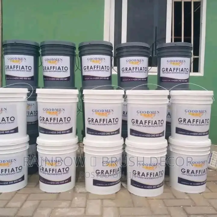 Rainbow Graffiato Paint