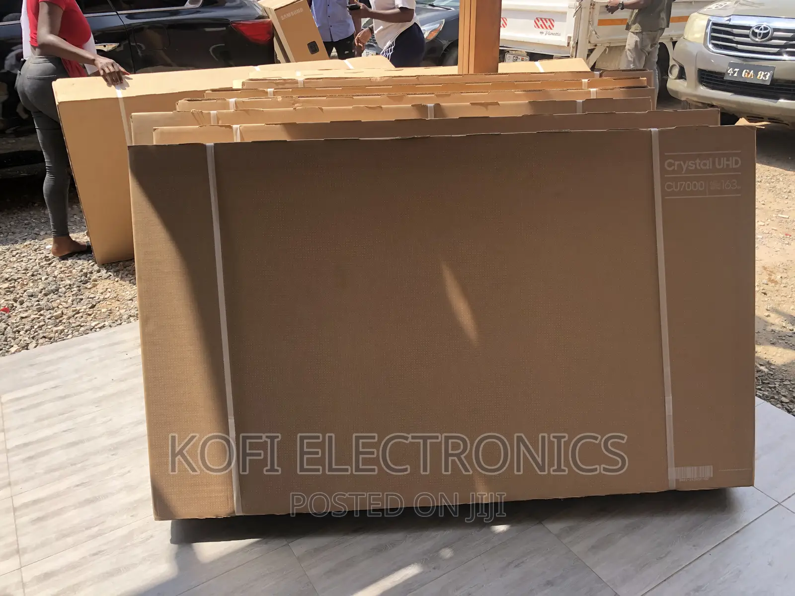 Samsung LED TV 65CU7172 65" 4Κ Ultra HD / New 2023