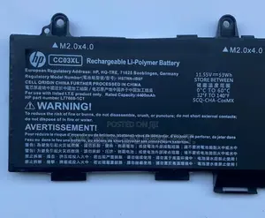 HP CC03XL Laptop Battery for Elitebook 830 835 840 845 G7 G8