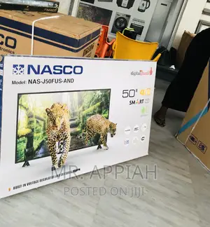 Buy Original Nasco 50 Inch Digital Satelite Smart Led Tv.