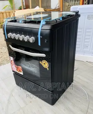 Buy Original Ferre 60x60 4 Gas Burner With Oven (Black) 