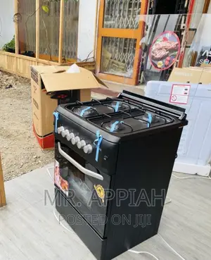 Buy Authentic Ferre 60x60 4 Gas Burner With Oven(Black).