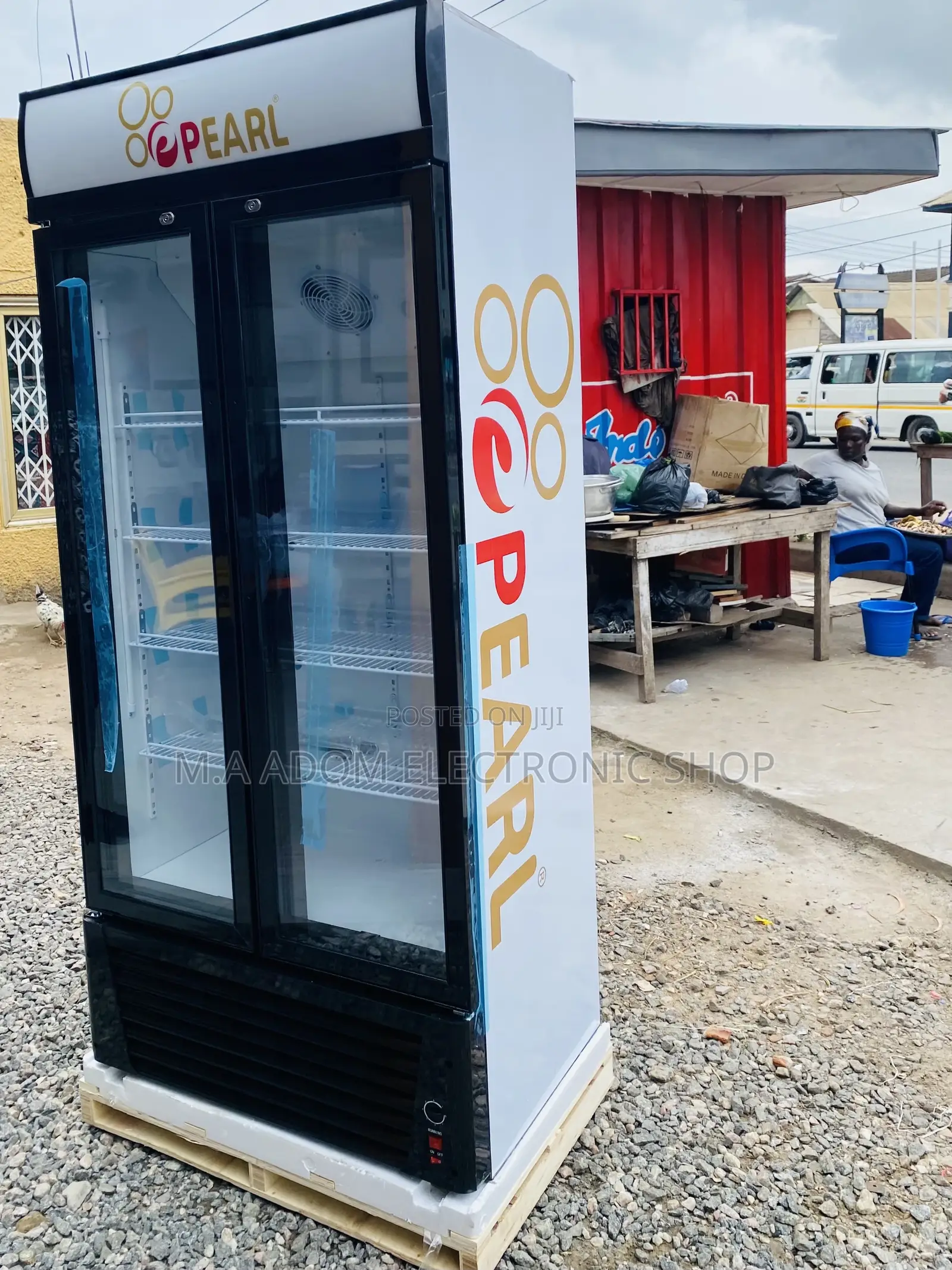 Buy Authentic Pearl PVC-662-2B Double Door Display Fridge 