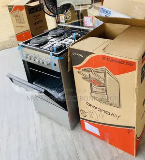 Buy Authentic Volcano 50x50 2 Gas + 2 Electric Burner(Gray).