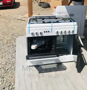 Energy Saving Midea 60x60 5 Gas Burner With Oven(White).