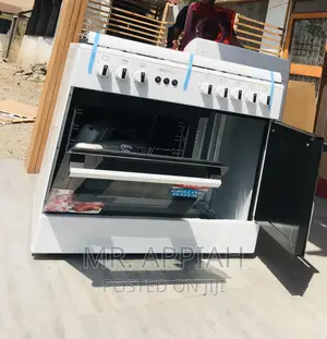 Well Designed Midea 60x60 5 Gas Burner With Oven(White).
