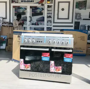 Quality Yet Affordable Midea 60x60 5 Gas Burner + Oven,Gray