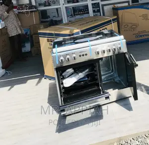 Original Midea 60x60 5 Gas Burner With Inbuilt-Cylinder.