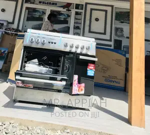 Newly in Stock Midea60x60 5gas Burner With Inbuilt-Cylinder