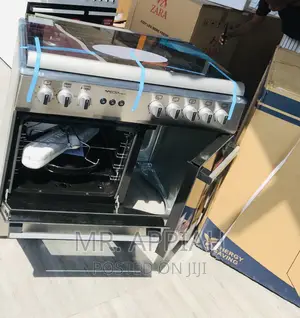 Classic Design Midea 60x60 5 Gas Burner With Oven(Gray).