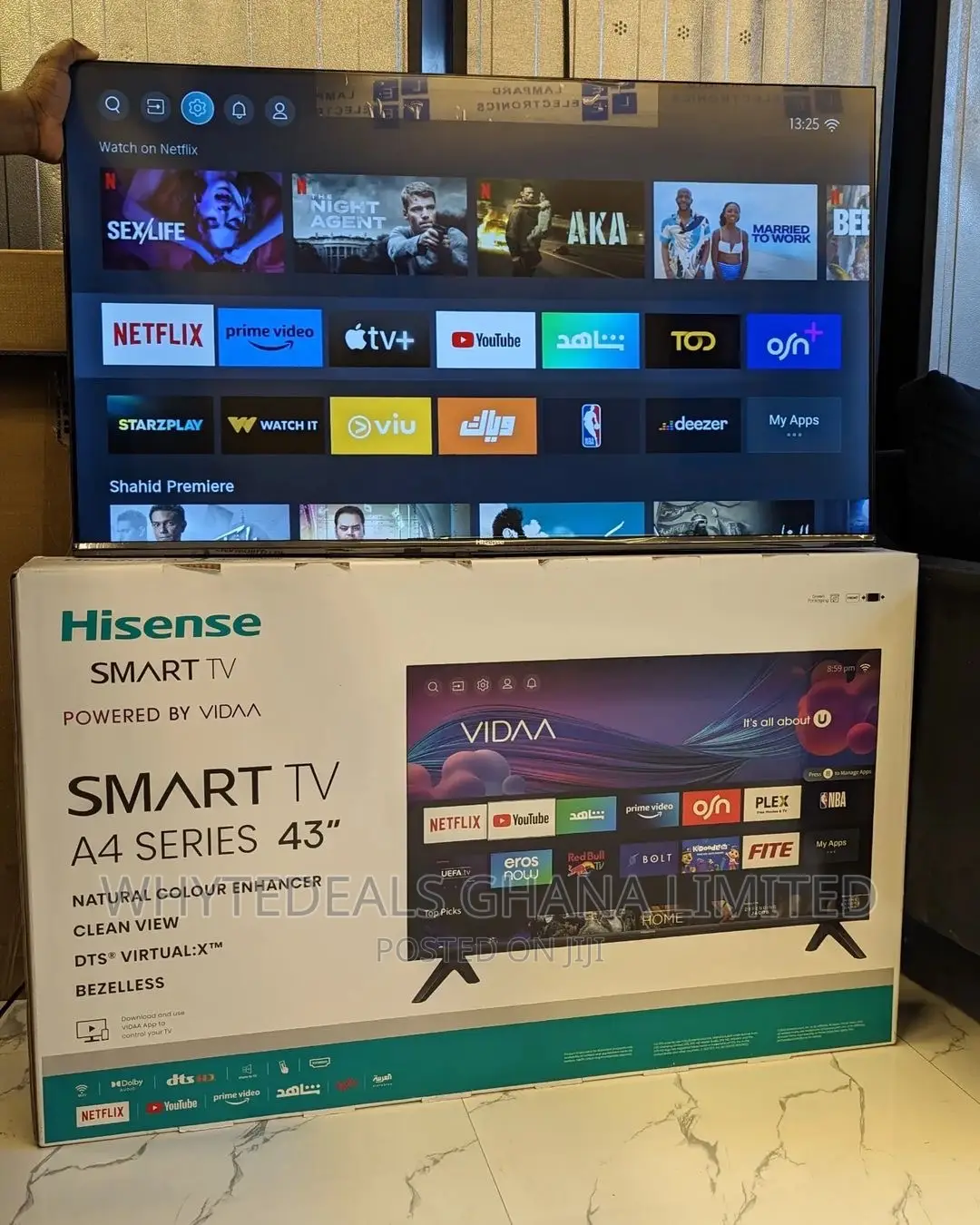 Hisense 43" Full Hd Smart Android Voice-control Led Tv 2025
