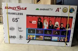 65” Sunnywalk Frameless Uhd Bluetooth Smart Android Ledtv