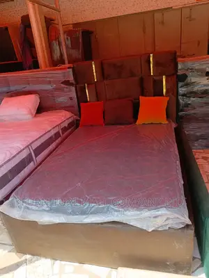 Double Bed With Mattress. Free Delivery