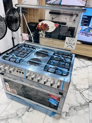 Extra Cooking Space Gas Electric Stove 4+2 Cooker 60/90