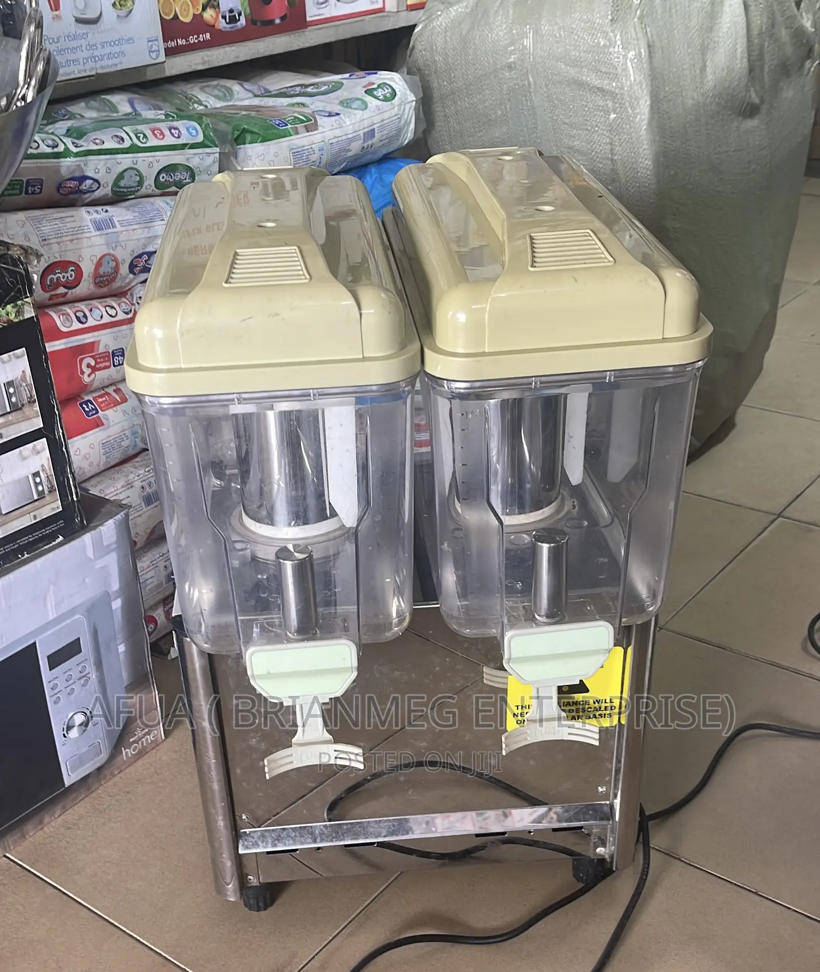 UK Brand Electric Juice Dispenser Hot Cold (2 Compartments)