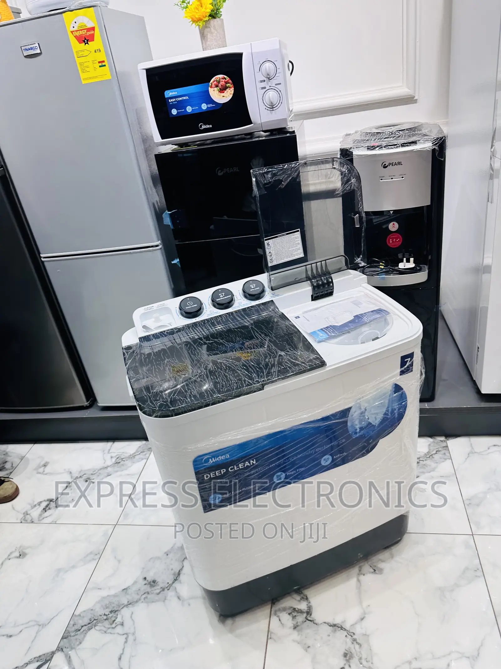 Magic Filter Washing Machine Midea Topload 7kg Twintub