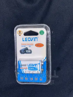 9v Leovin Rechargeable Battery