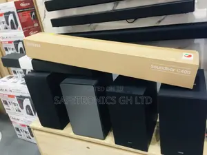 Samsung Black HW-C400 Bluetooth Wireless Soundbar Essential