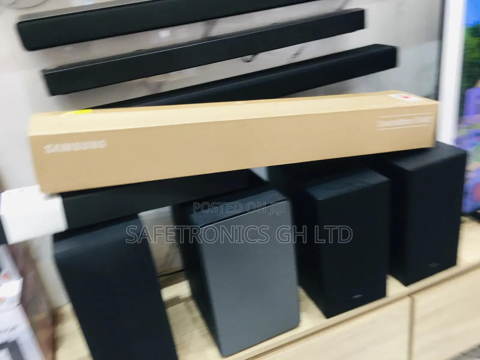 Bluetooth Wireles HW-C400 Samsung Black Soundbar 