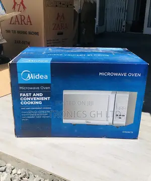 Countertop Midea Em928etb 28 Liter Gray Microwave 