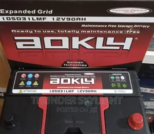 17 Plates Battery 90 Ah Aokly Maintenance Free