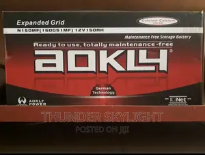 25 Plates Heavy Duty Battery 150 Ah Aokly
