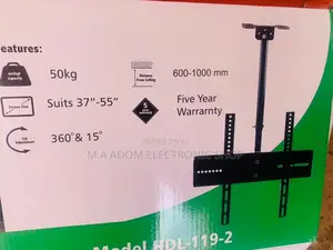 Quality Yet Affordable Ceiling Wall Mount for 37” to 55” Tv.