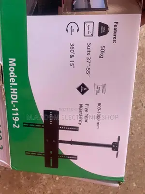 Shop Authentic Ceiling Wall Mount for 32” to 55” Tv(Black) 