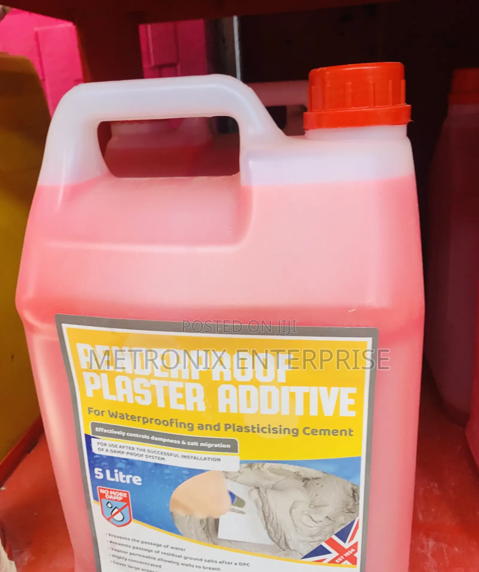 Damproof Plaster Additive,5L(Renderproof)