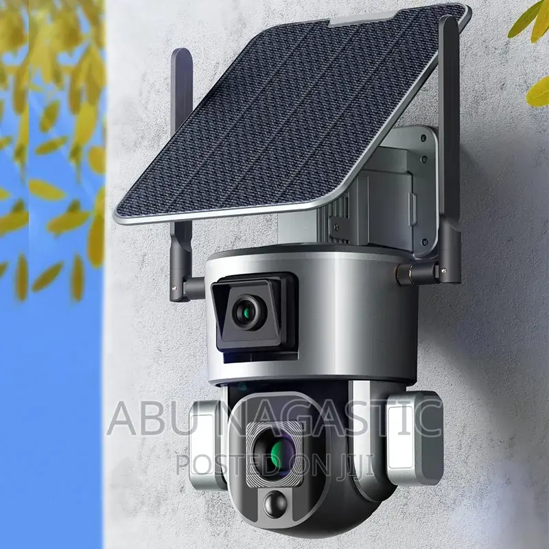 Dual Screen 4g Solar Camera