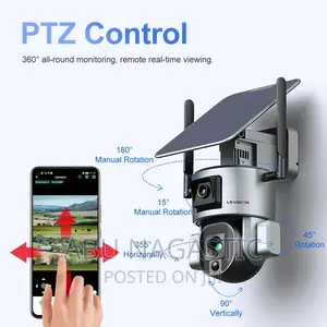 Dual Screen 4g Solar Camera