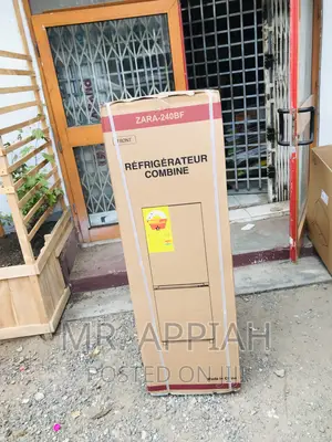 Brand New Zara 240bf Double Door Electric Refrigerator