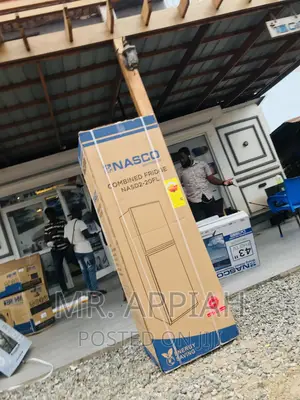Brand New Nasco Nasd2-20fl 2 Door Electric Refrigerator.