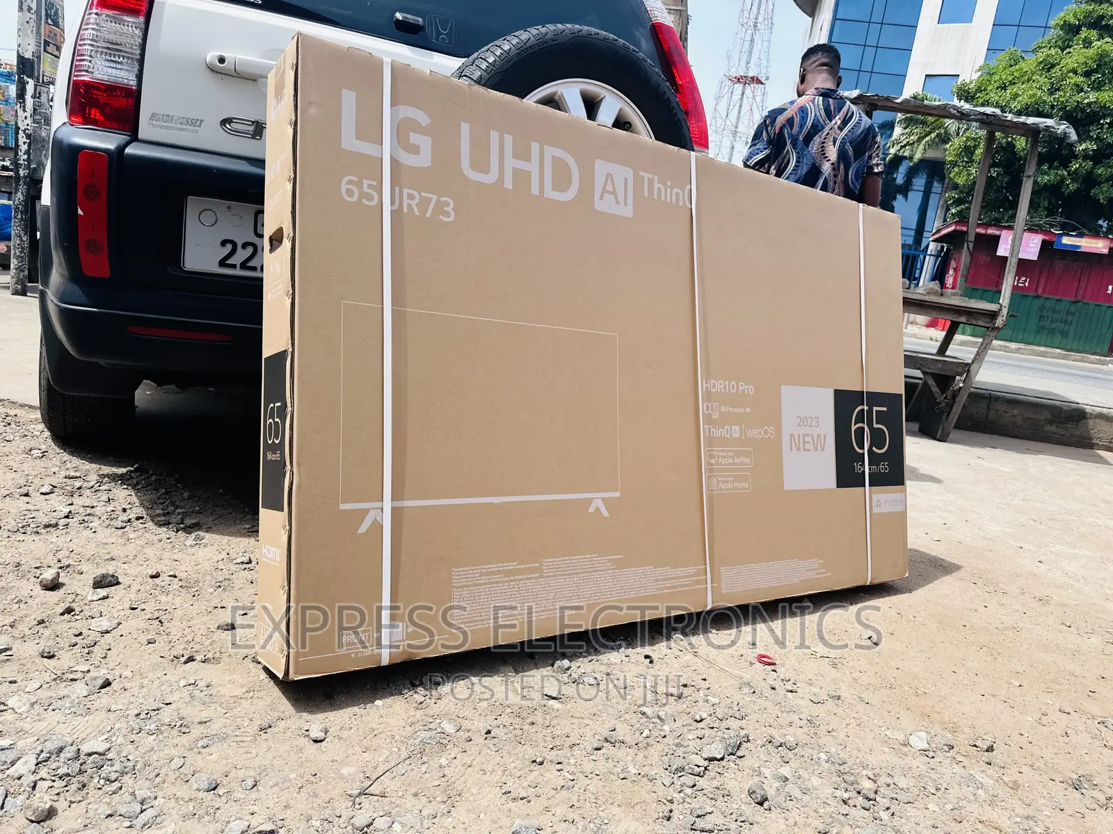 Wide Range of Colors UHD Smart Lg Tv 65”UR730