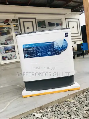 White/Blue Topload 7kg Washingmachine Semiautomatic Midea 