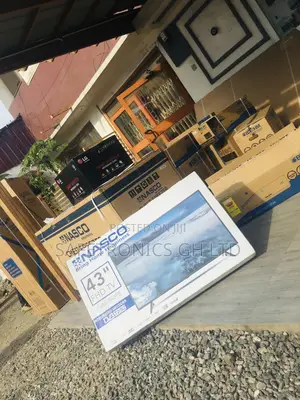 LED Satelliet Nasco Glossy 43 Inches Digital Black Tv 