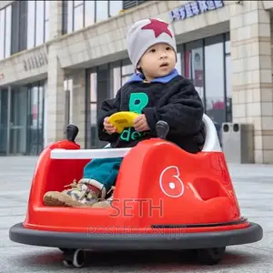 Children Red 6V Electric Ride on Bumper Car - Remote Control