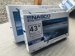 43 Inches Glossy LED Digital Satelliet Nasco Black Tv 