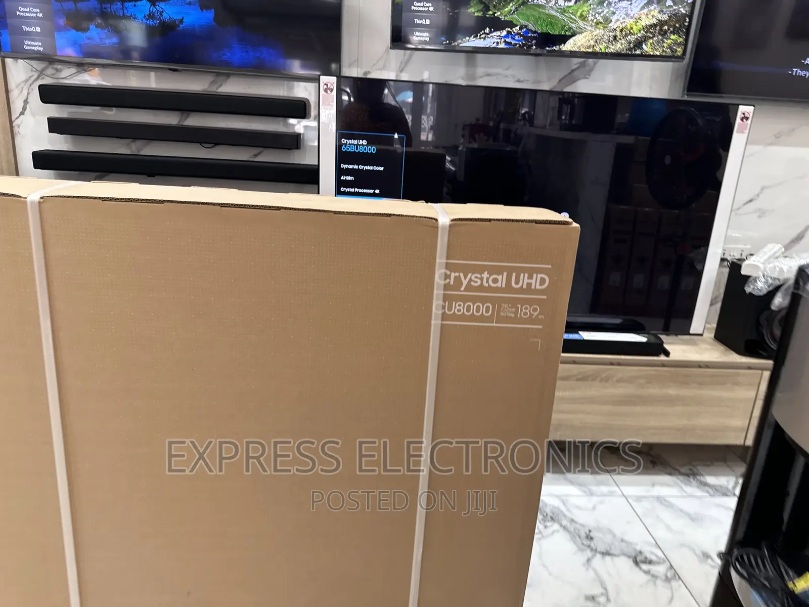 Rich  Display UHD Smart Samsung 75”Cu7000
