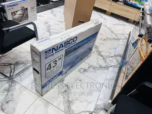 1 Year Warranty Nasco Tv FHD Satellite 43”