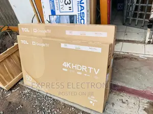 Naturally Crispy UHD Smart Android TCL 50”P635 Tv 