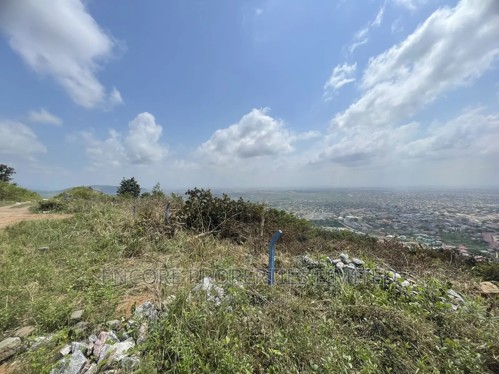 Hill Top Service Plots of Land With the View of Accra
