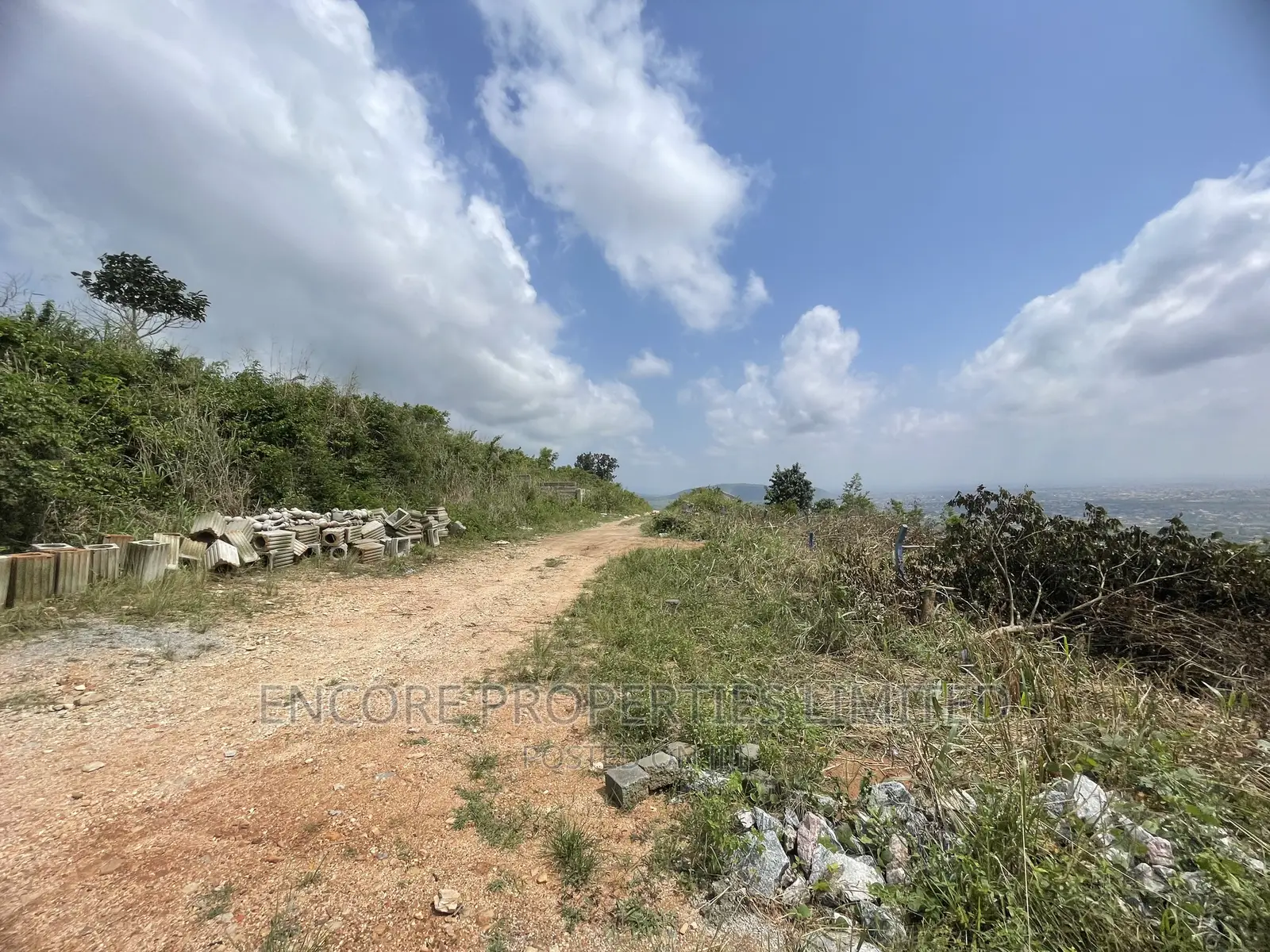 Hill Top Service Plots of Land With the View of Accra