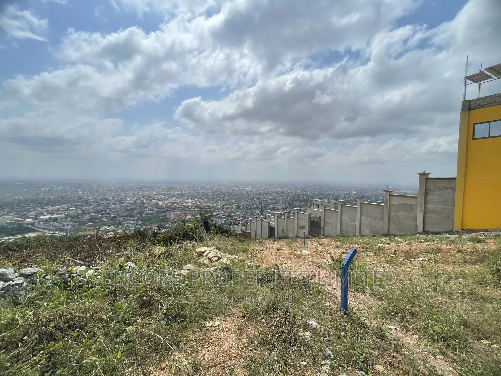 Hill Top Service Plots of Land With the View of Accra